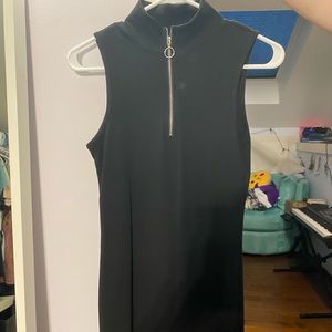 Black Dress with zipper